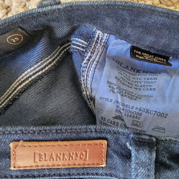 BLANKNYC High Rise The Great Jones 00 2/25 like new! - Picture 6 of 9